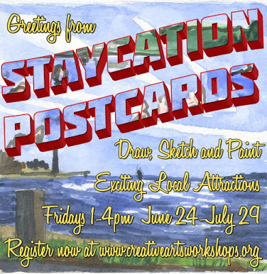 Staycation Postcards starts this coming Friday!